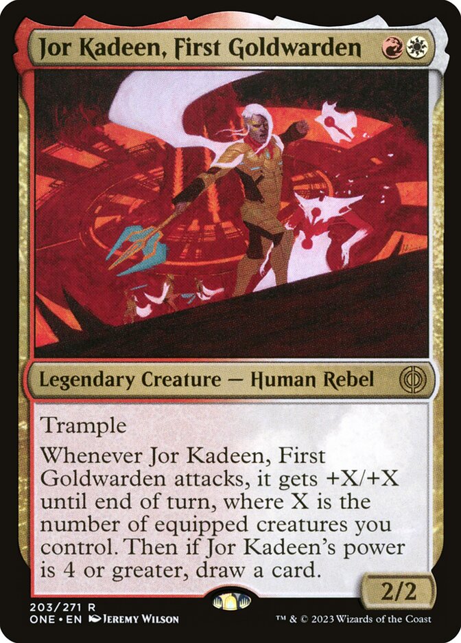 Jor Kadeen, First Goldwarden - Foil