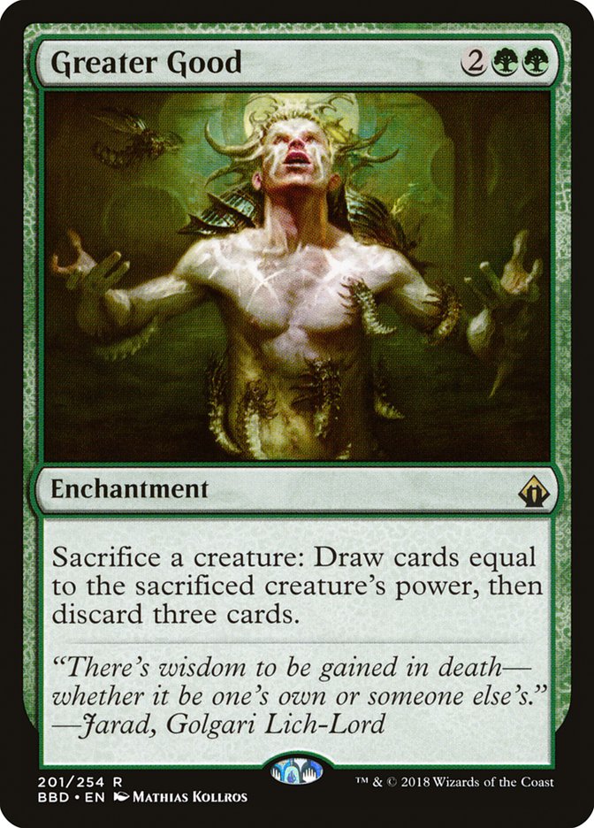 Greater Good - Foil