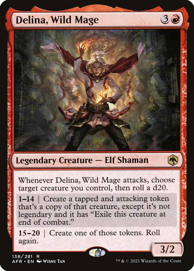 Delina, Wild Mage - Foil