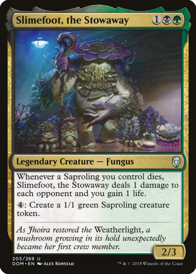 Slimefoot, the Stowaway - Foil