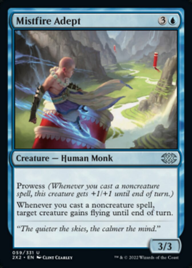 Mistfire Adept - Foil