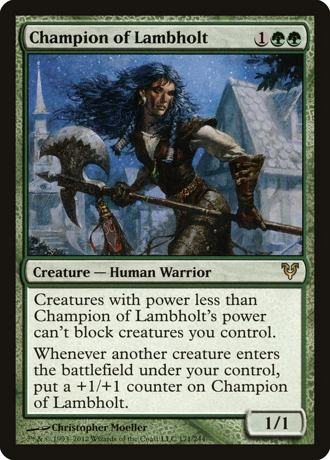 Champion of Lambholt - Foil