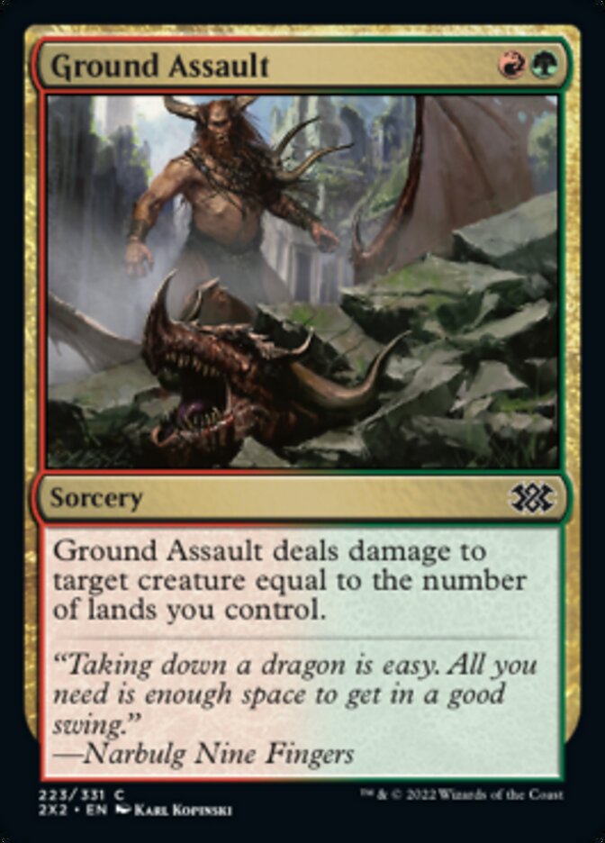 Ground Assault - Foil