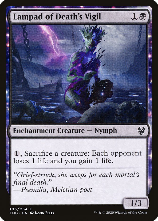 Lampad of Death's Vigil - Foil