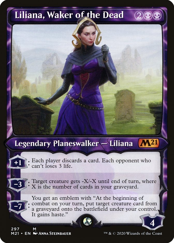 Liliana, Waker of the Dead - Foil