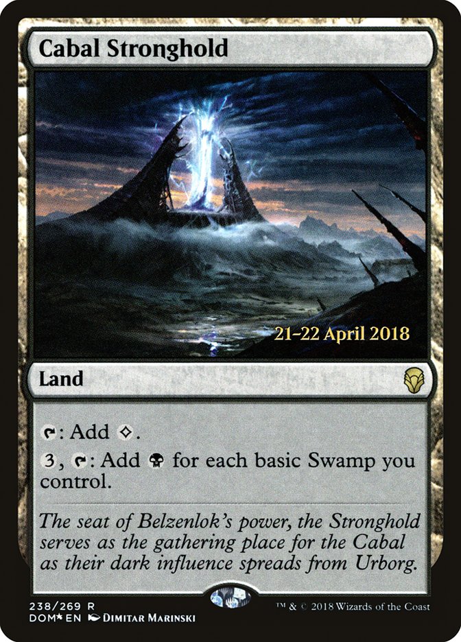 Cabal Stronghold - Foil
