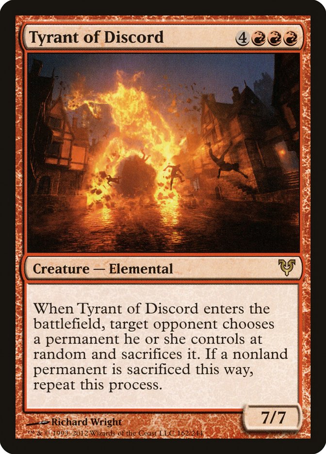 Tyrant of Discord - Foil