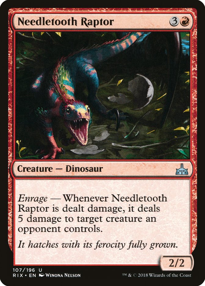 Needletooth Raptor - Foil