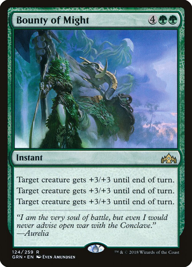 Bounty of Might - Foil