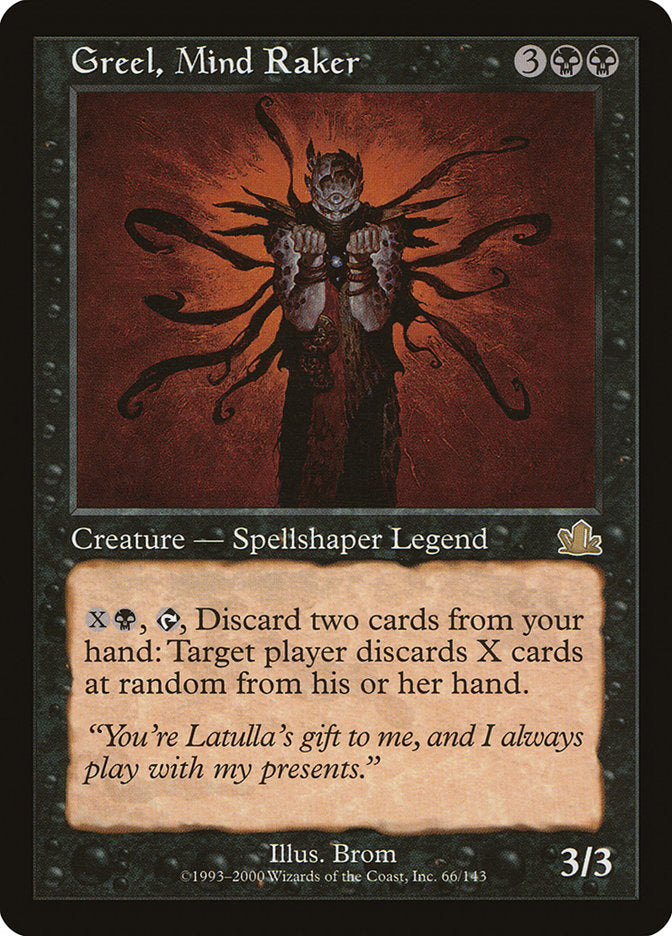 Greel, Mind Raker - Foil
