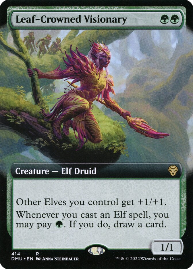 Leaf-Crowned Visionary - Foil