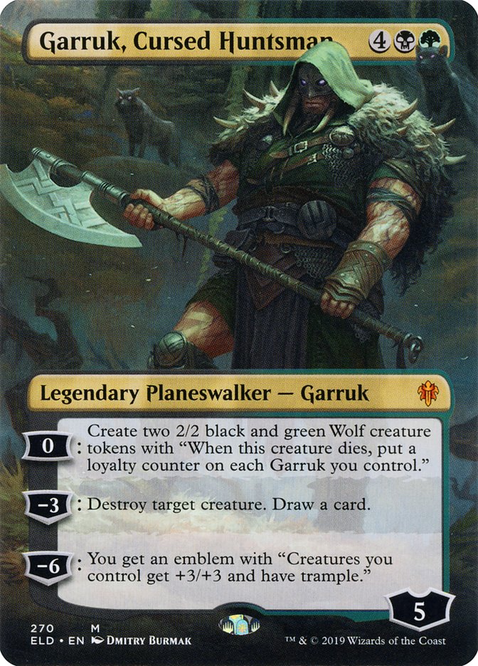 Garruk, Cursed Huntsman - Foil