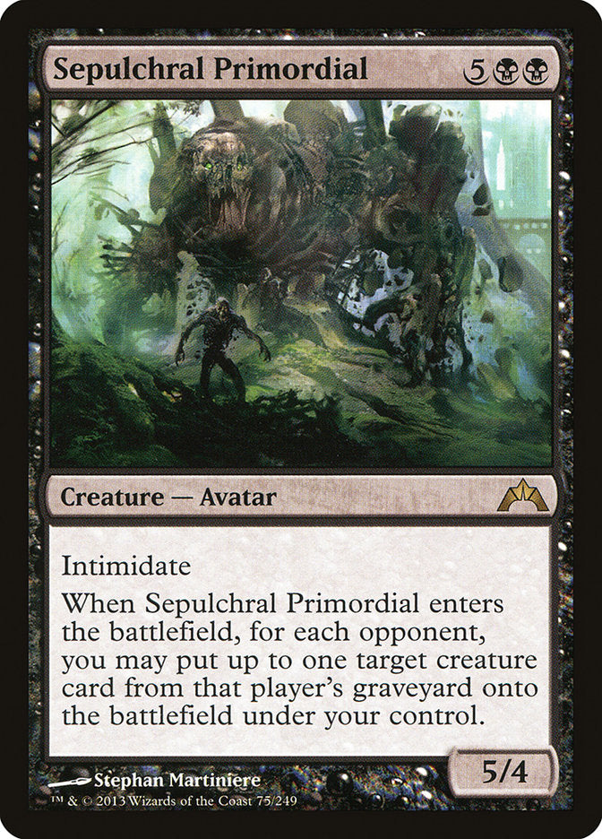 Sepulchral Primordial - Foil