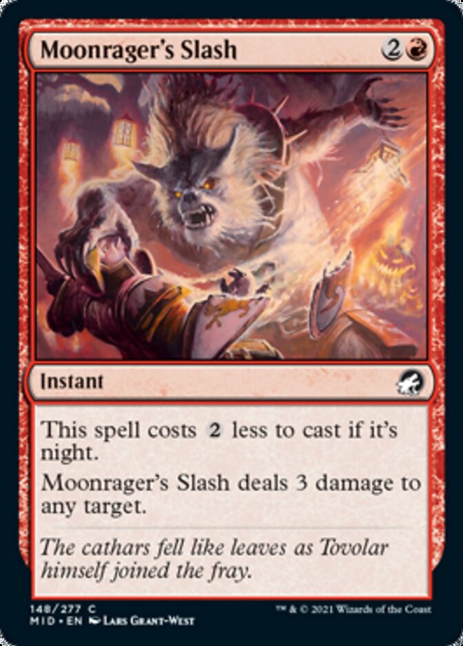 Moonrager's Slash - Foil