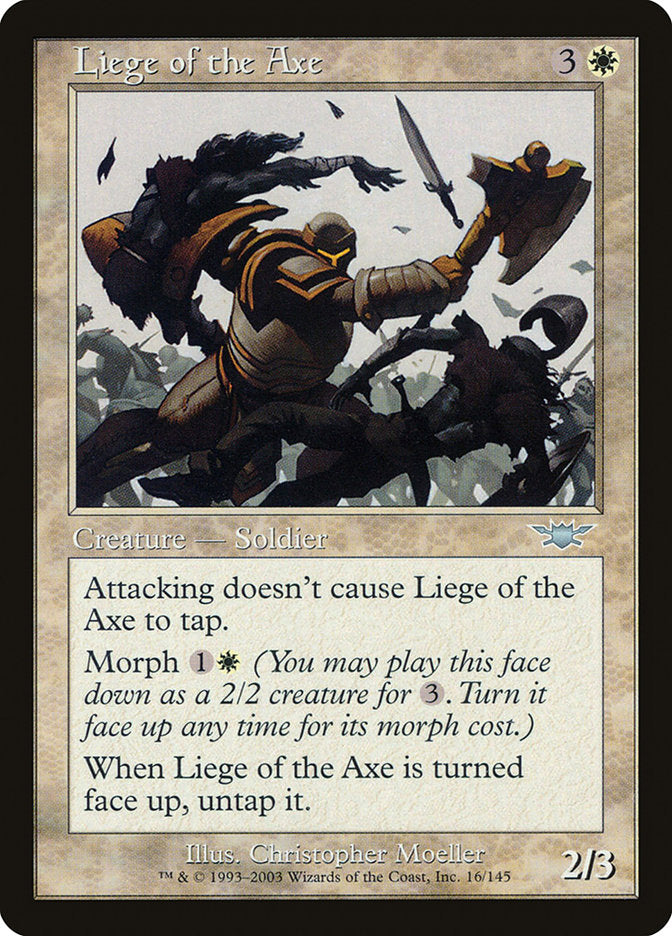 Liege of the Axe - Foil