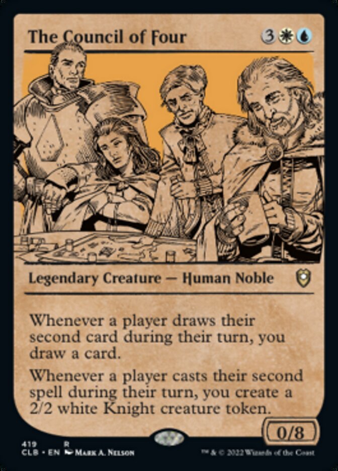 The Council of Four - Foil