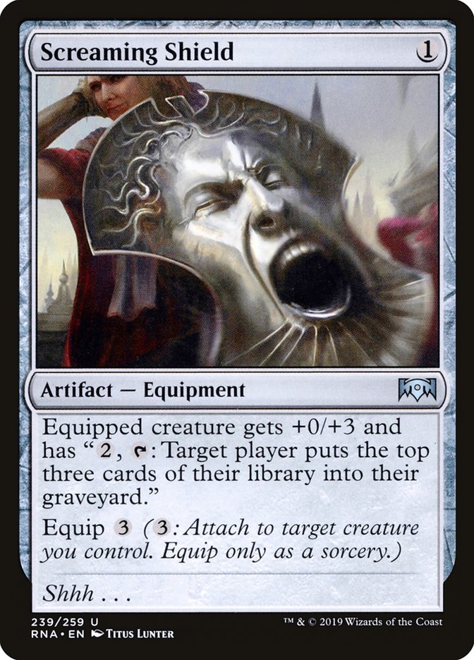 Screaming Shield - Foil