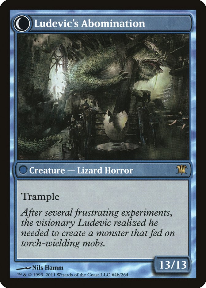 Ludevic's Test Subject // Ludevic's Abomination - Foil