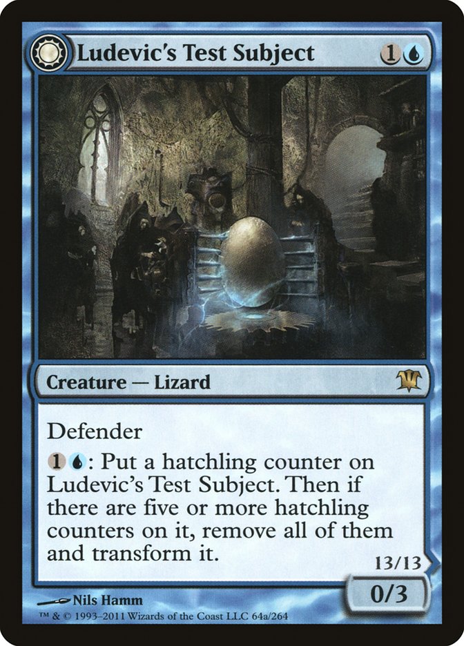 Ludevic's Test Subject // Ludevic's Abomination - Foil
