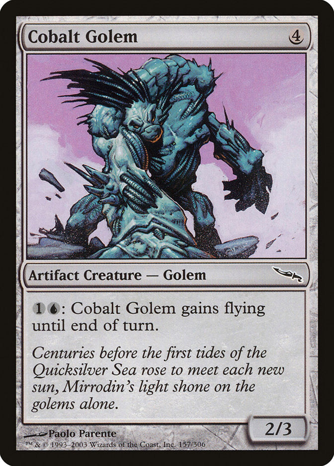 Cobalt Golem - Foil
