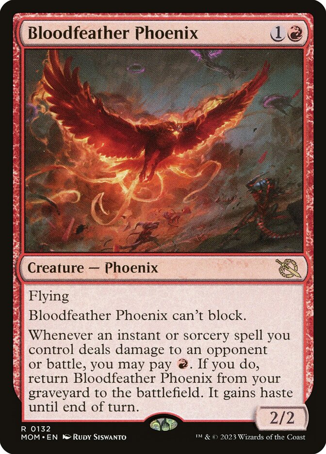Bloodfeather Phoenix - Foil