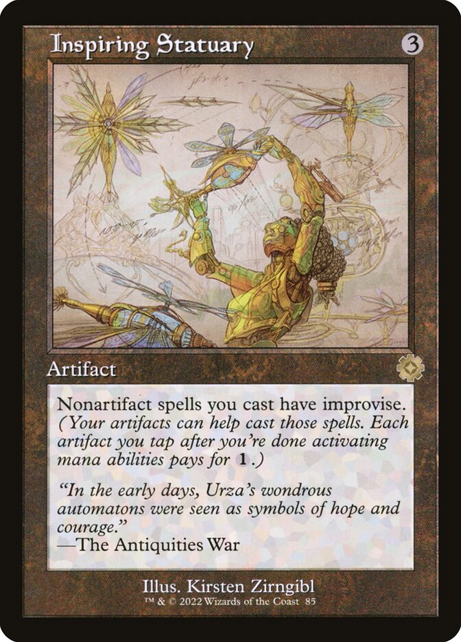 Inspiring Statuary - Foil