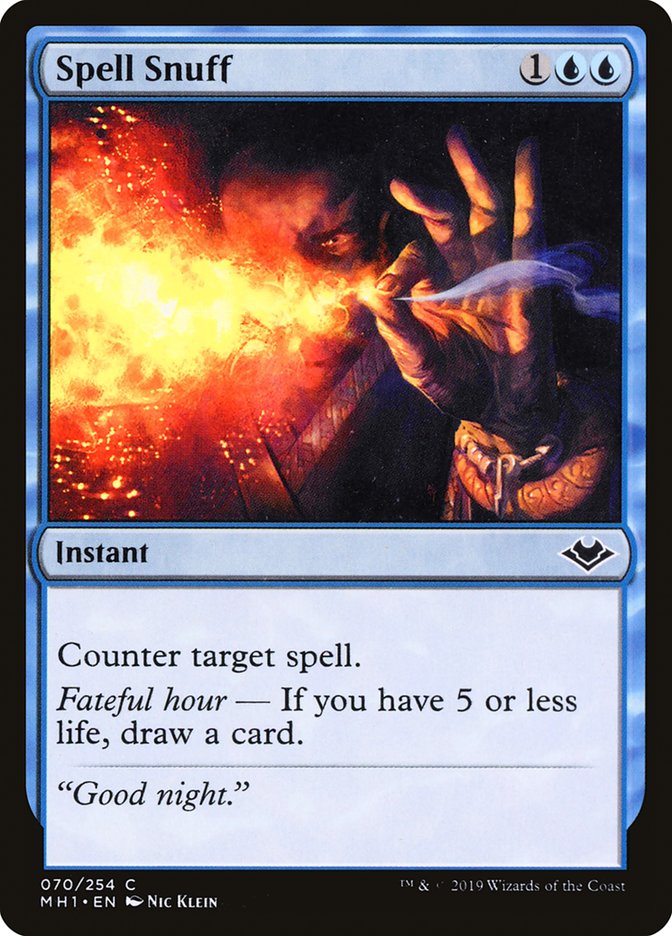 Spell Snuff - Foil