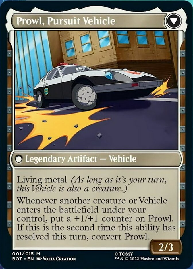 Prowl, Stoic Strategist // Prowl, Pursuit Vehicle