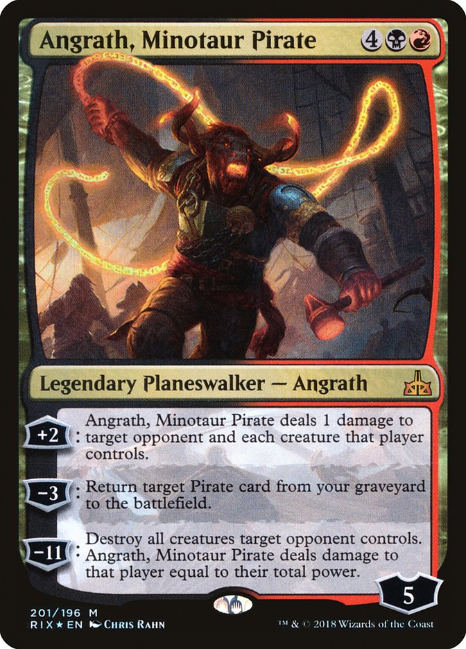 Angrath, Minotaur Pirate - Foil