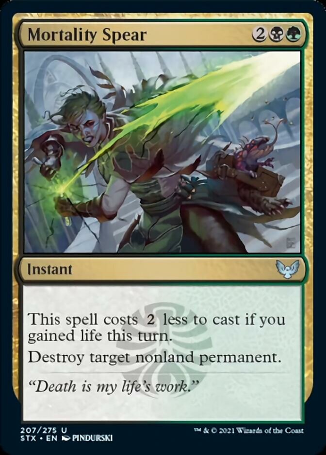 Mortality Spear - Foil