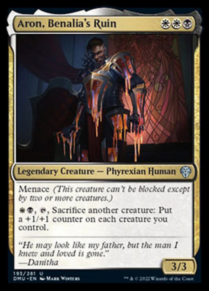 Aron, Benalia's Ruin - Foil
