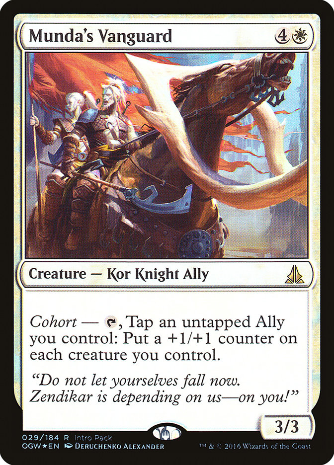 Munda's Vanguard - Foil