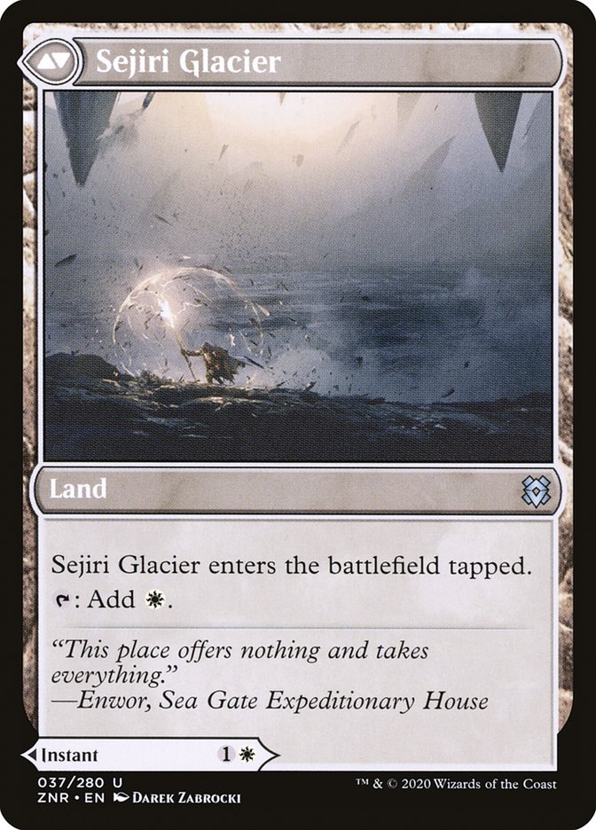 Sejiri Shelter // Sejiri Glacier - Foil