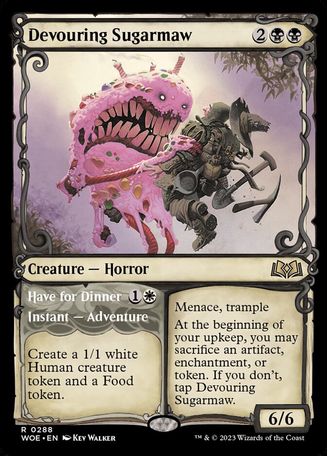 Devouring Sugarmaw // Have for Dinner - Foil