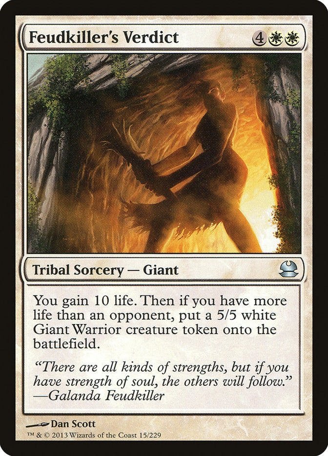 Feudkiller's Verdict - Foil