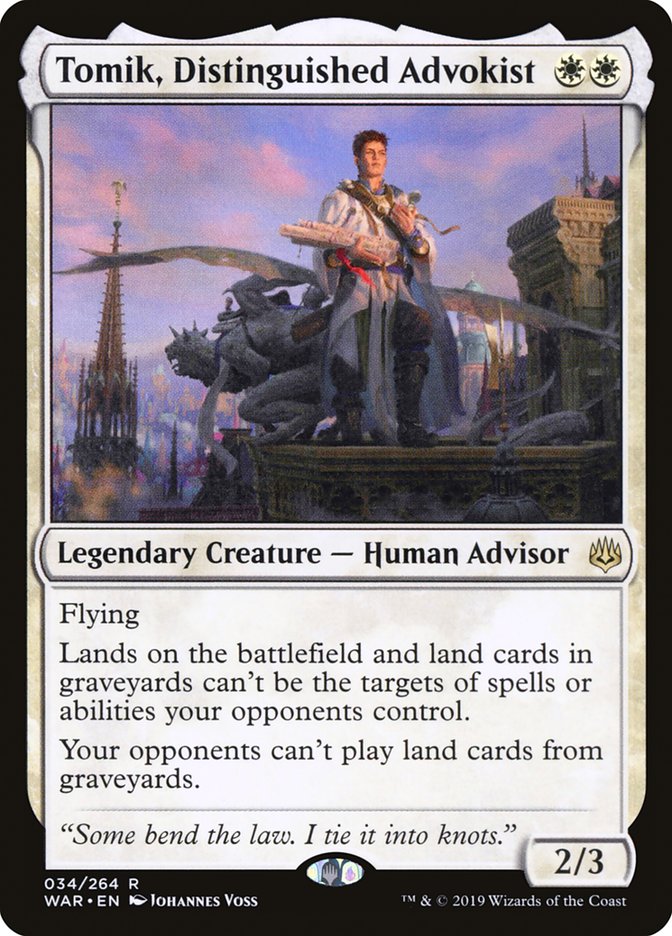 Tomik, Distinguished Advokist - Foil
