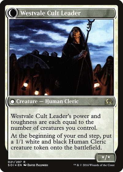 Hanweir Militia Captain // Westvale Cult Leader - Foil