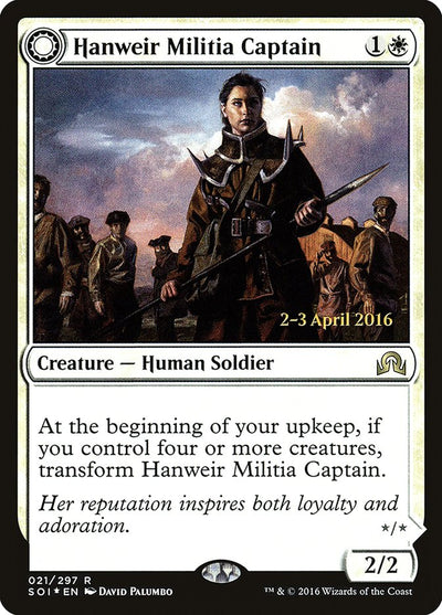 Hanweir Militia Captain // Westvale Cult Leader - Foil