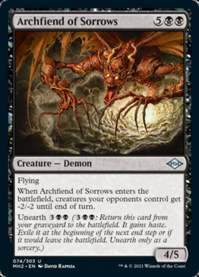 Archfiend of Sorrows - Foil