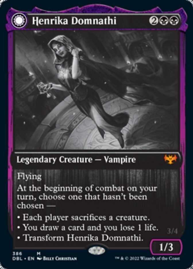 Henrika Domnathi // Henrika, Infernal Seer - Foil