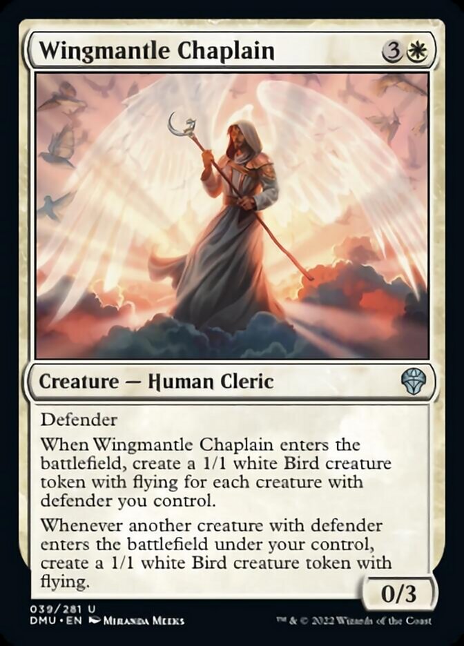 Wingmantle Chaplain - Foil