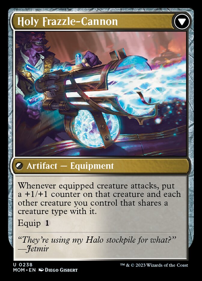 Invasion of New Capenna // Holy Frazzle-Cannon - Foil
