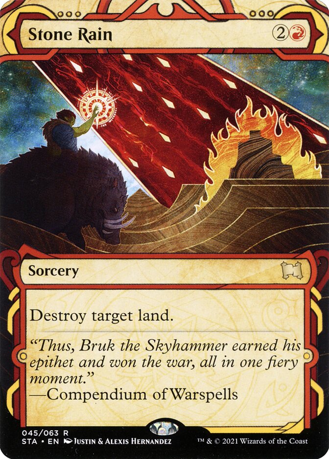 Stone Rain - Foil