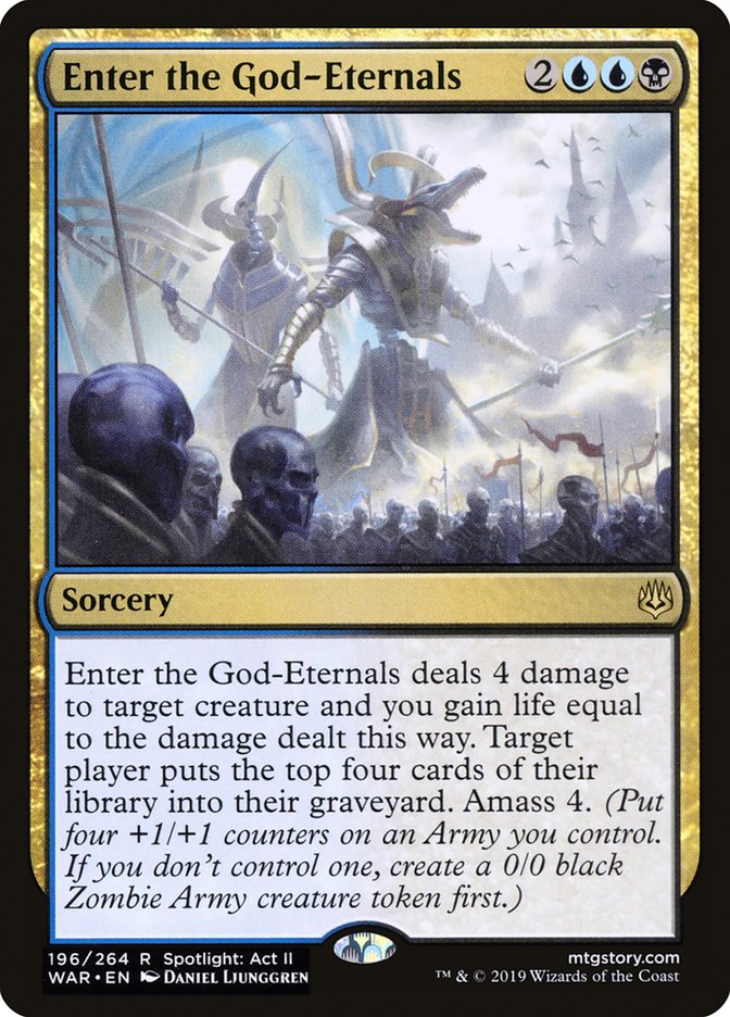 Enter the God-Eternals - Foil