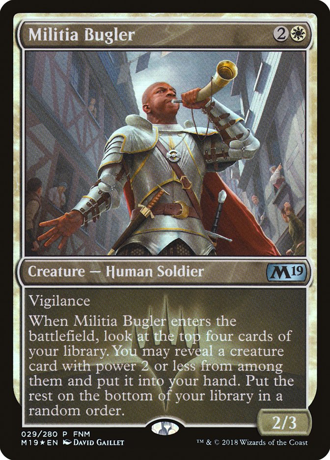 Militia Bugler - Foil