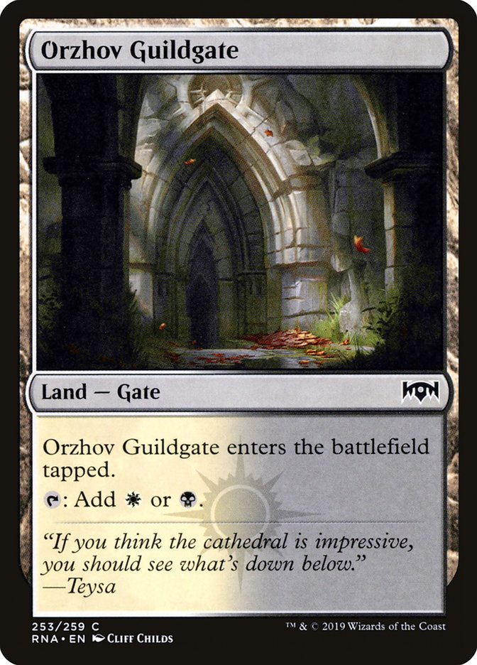 Orzhov Guildgate - Foil