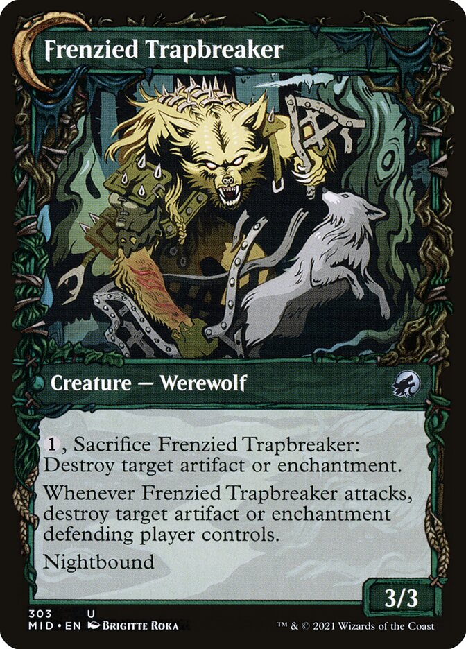 Outland Liberator // Frenzied Trapbreaker - Foil
