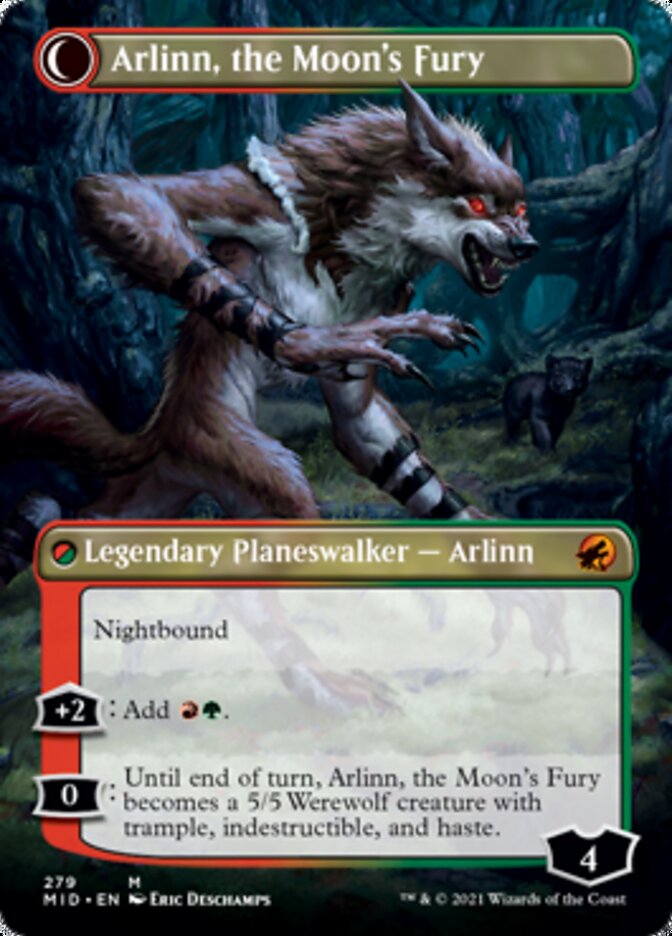 Arlinn, the Pack's Hope // Arlinn, the Moon's Fury