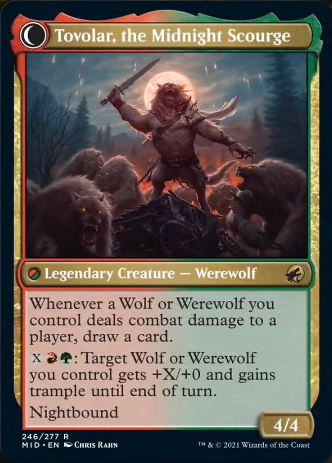 Tovolar, Dire Overlord // Tovolar, the Midnight Scourge