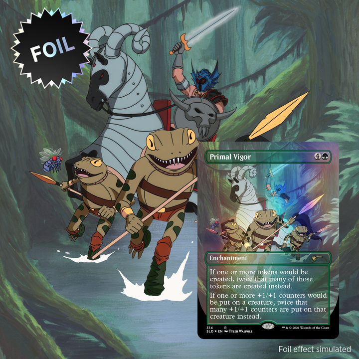 Magic: The Gathering - Secret Lair - Saturday Morning D&D - Foil